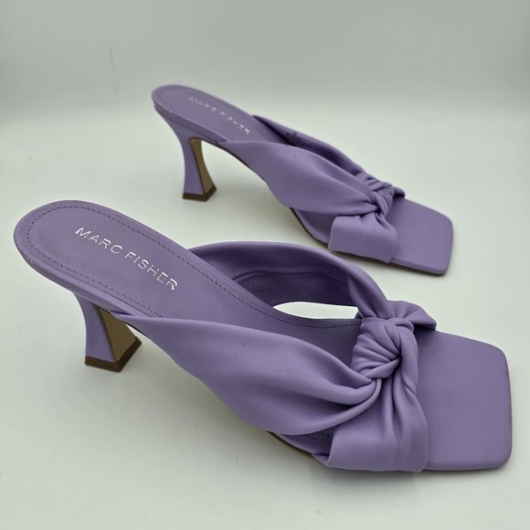 Marc Fisher Shoes - Mark Fisher Loreda Heeled Sandals, Lavender (Light Purple) Women's Size 8M